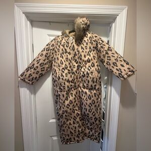 Carter’s Leopard Fleece-Lined Snowsuit